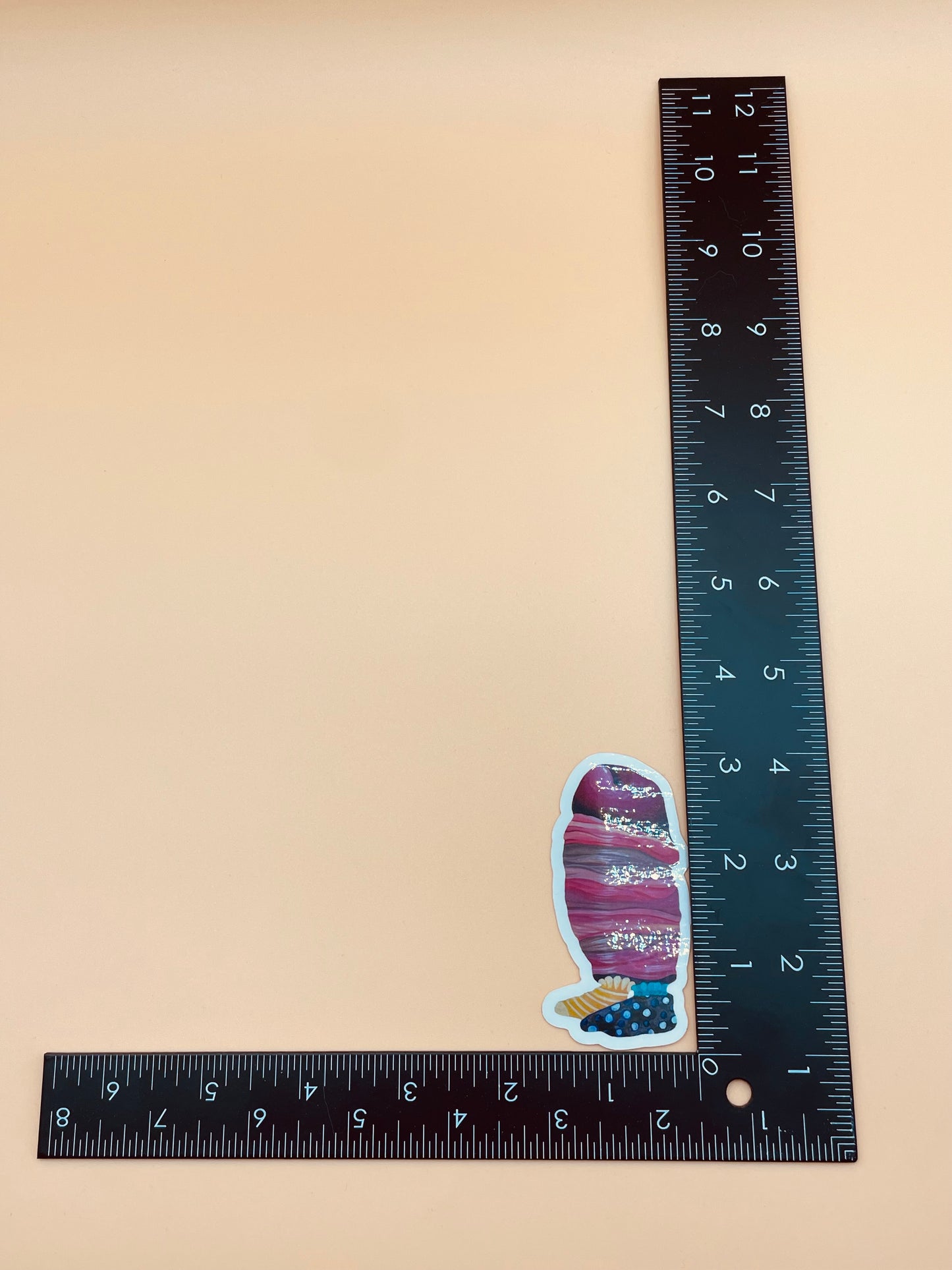 Cock With Socks Sticker