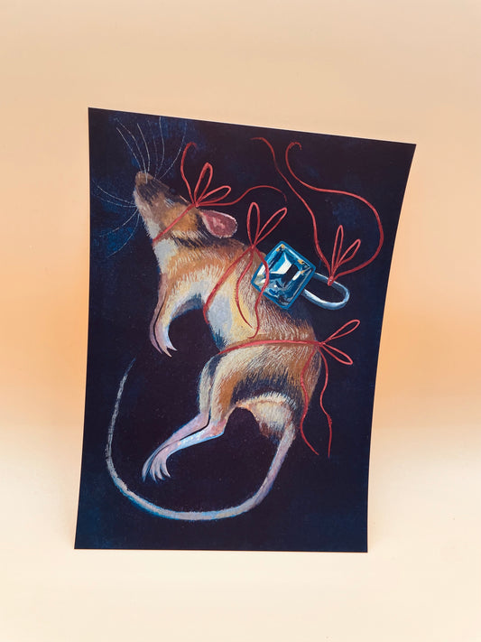 Engagement Mouse Print