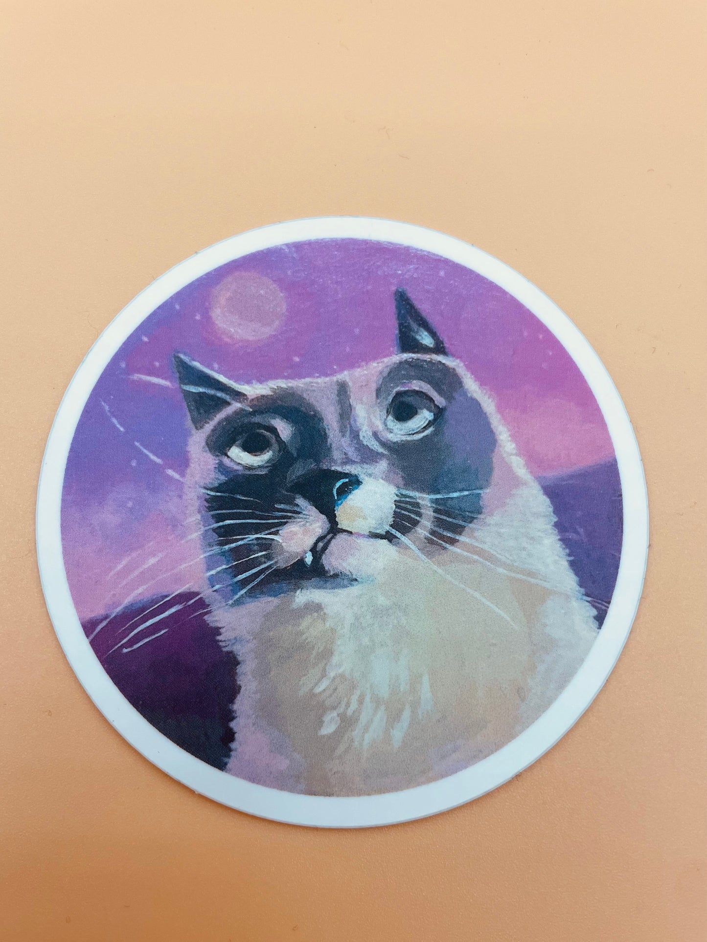 Newt Moon Sticker